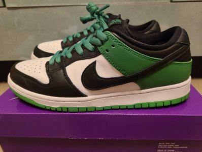 Nike SB Dunk Low Pro "Black and Classic Green"