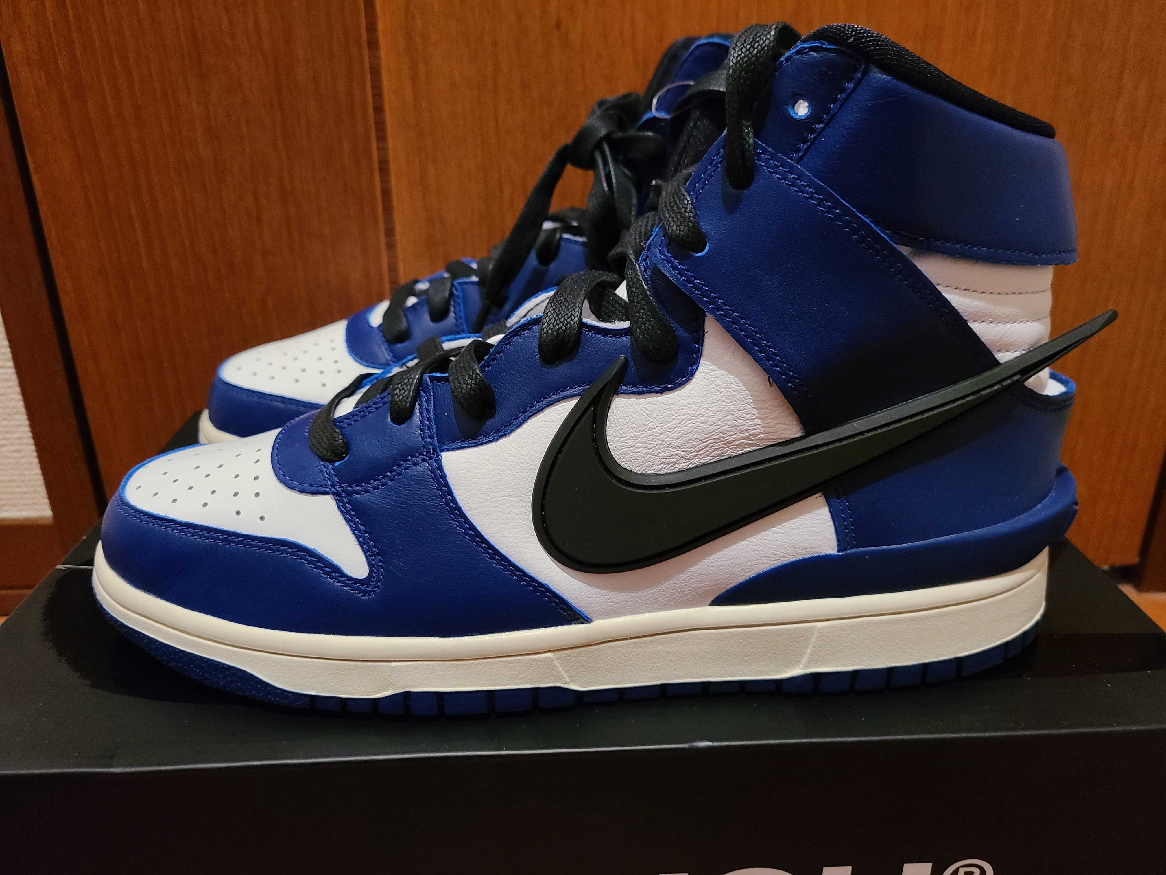 AMBUSH × NIKE DUNK HIGH "DEEP ROYAL"