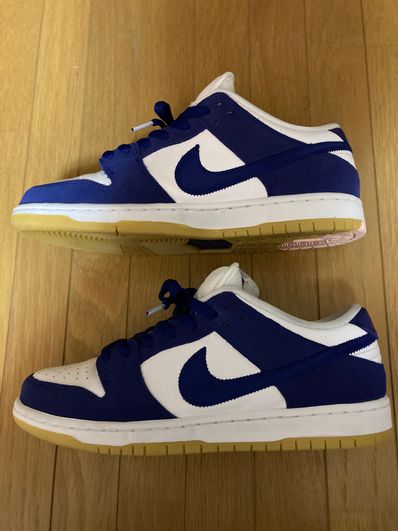 Nike SB Dunk Low "Los Angeles Dodgers/Deep Royal Blue"