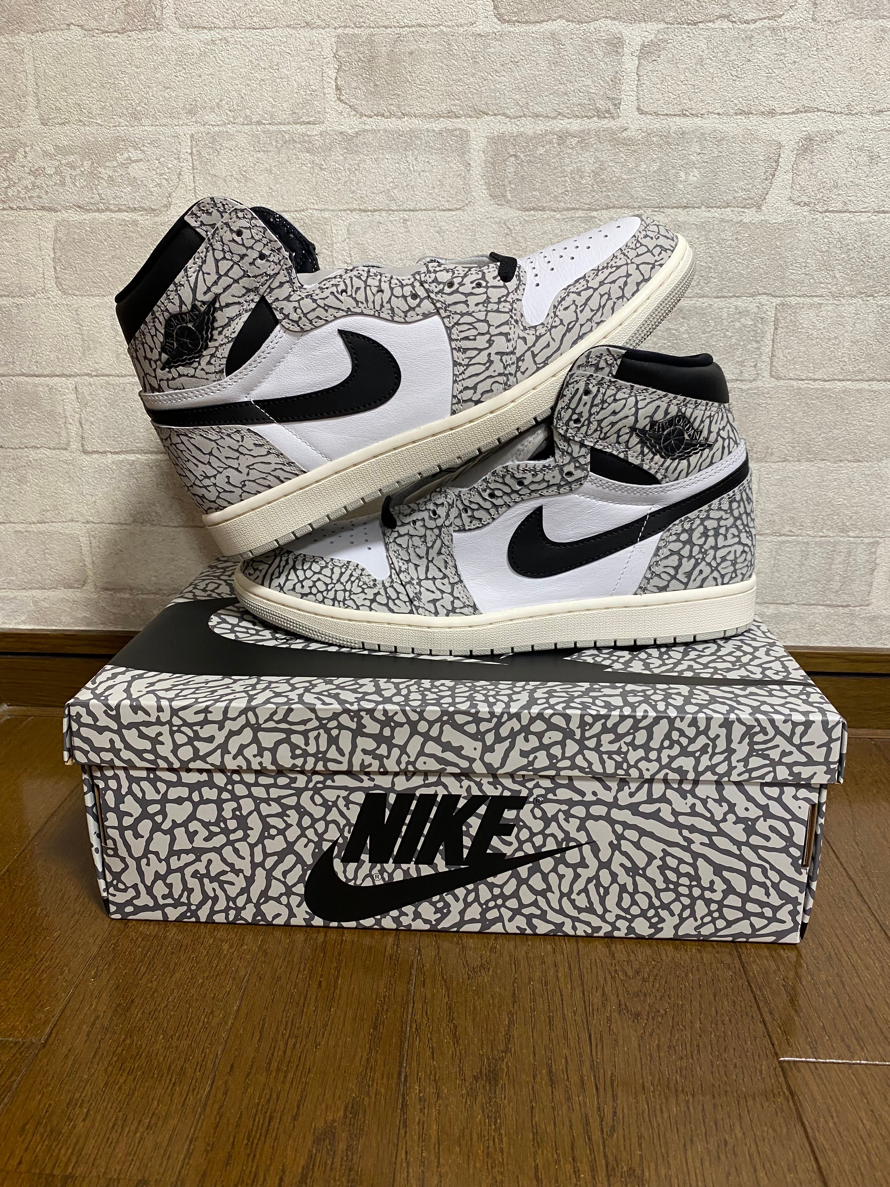 Nike Air Jordan 1 High OG "White Cement/Safari"