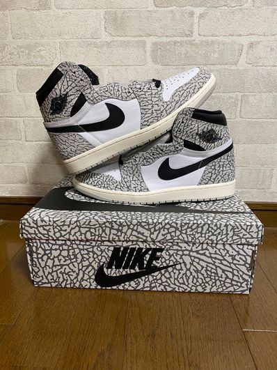 Nike Air Jordan 1 High OG "White Cement/Safari"