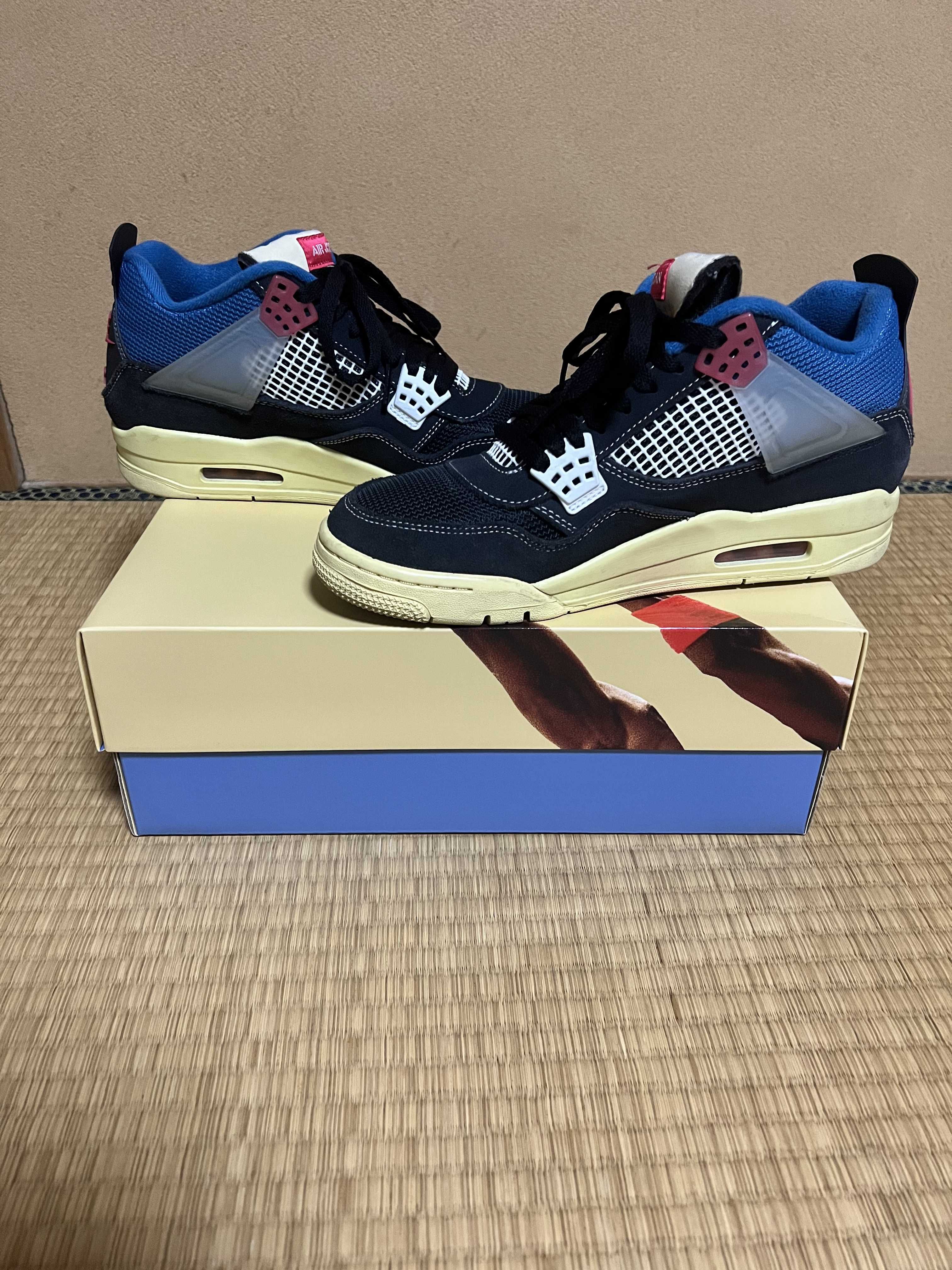 UNION × NIKE AIR JORDAN 4 "OFF NOIR"