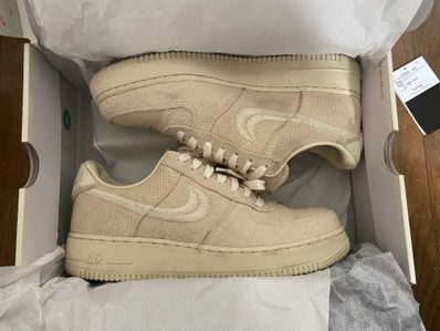 Stussy × Nike Air Force 1 Low "Fossil Stone"