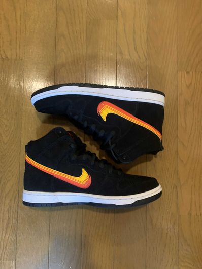 Nike SB Dunk High Pro "Black/Team Orange"