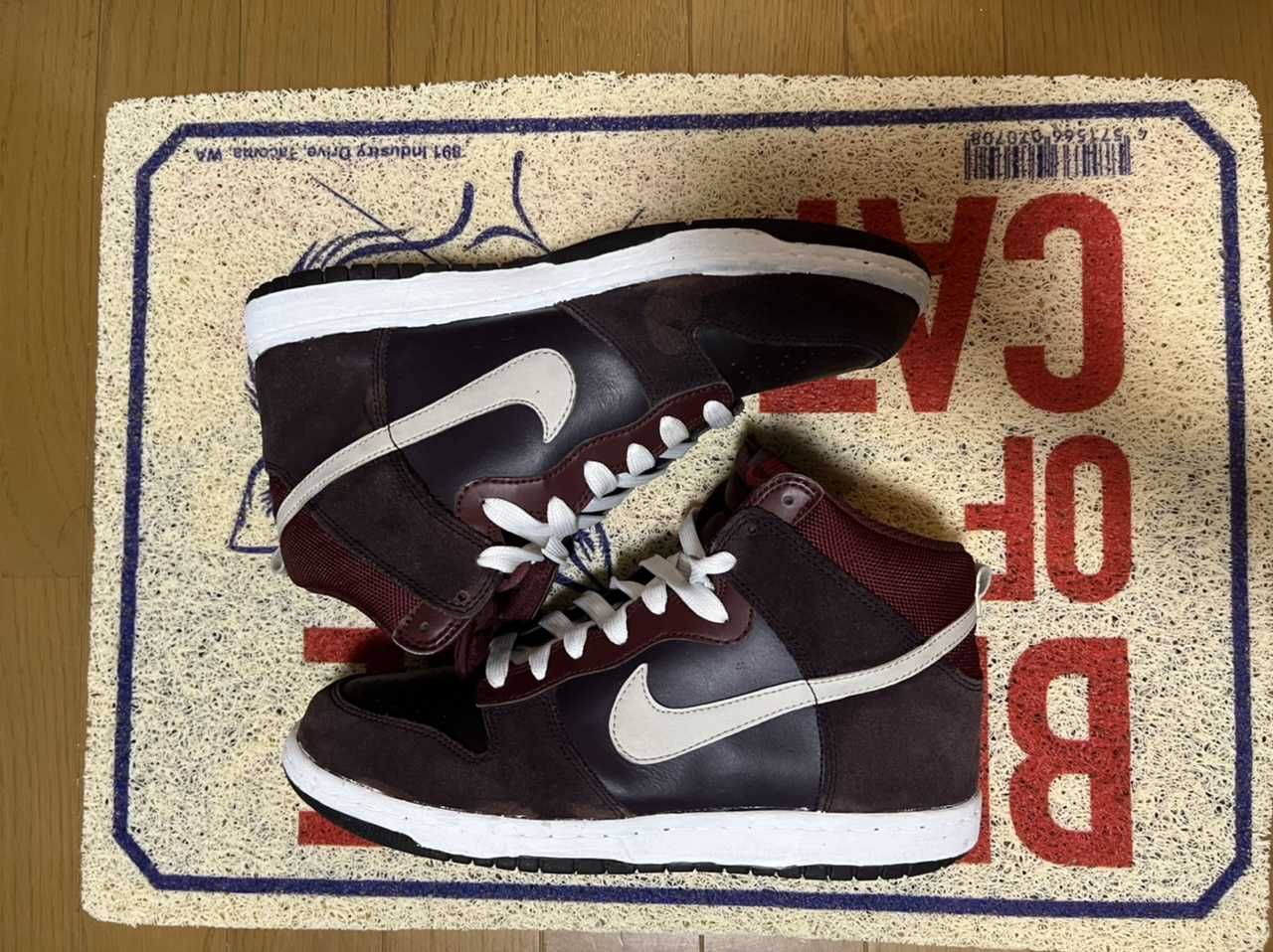 NIKE Women's DUNK HIGH "TEAM RED"