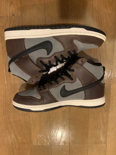 Nike SB Dunk High Pro "Baroque Brown/Black-Brun"
