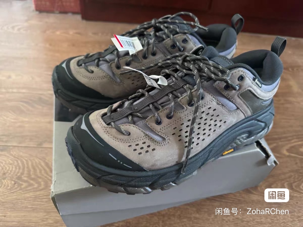 J.L - A.L × Hoka Tor Ultra Low "Desert Taupe/Rock Ridge"