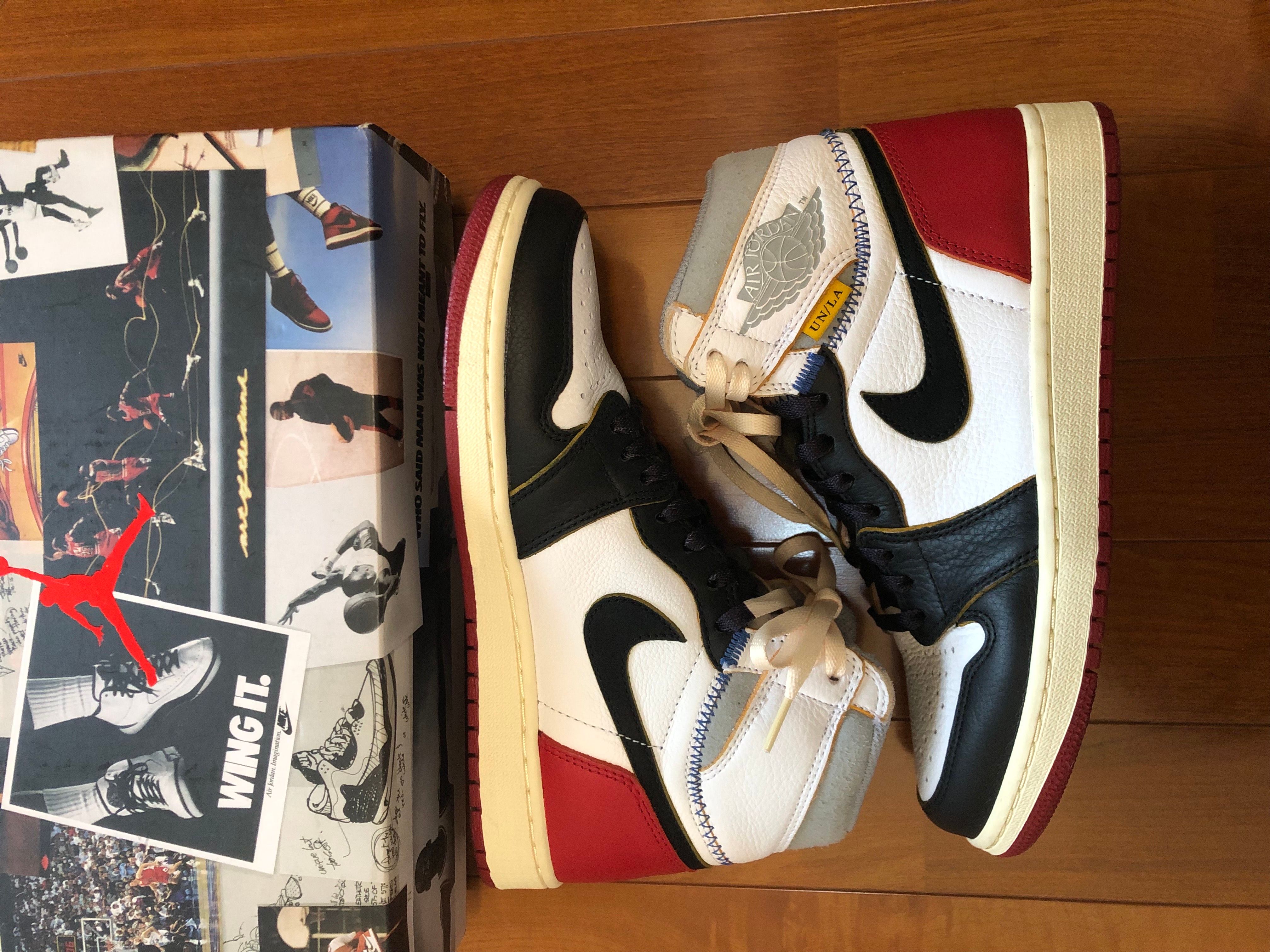 UNION × Nike Air Jordan 1 Retro High OG NRG "Varsity Red/Wolf Grey"