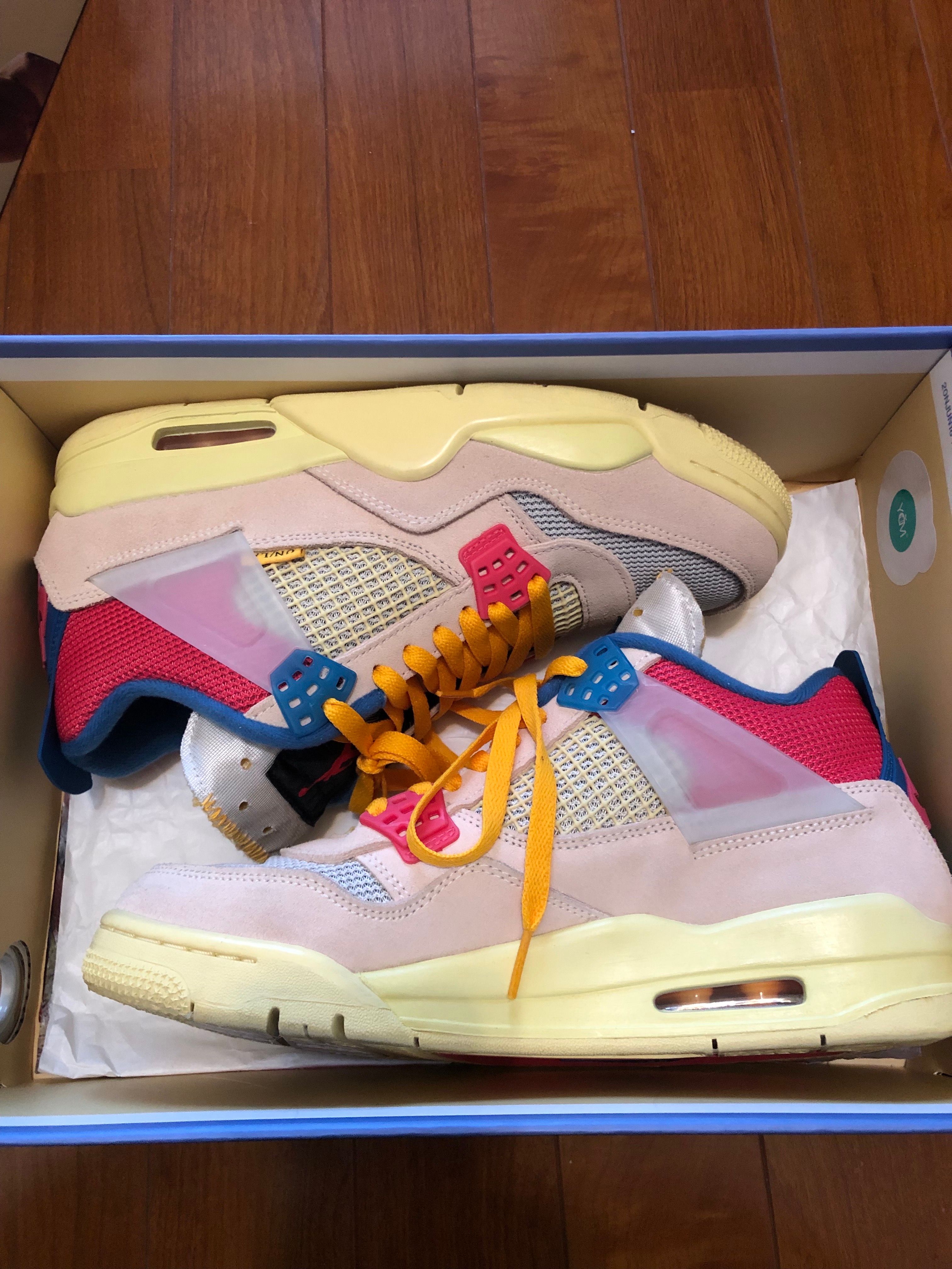 UNION × Nike Air Jordan 4 SP "Guava Ice/Light Fusion Red"