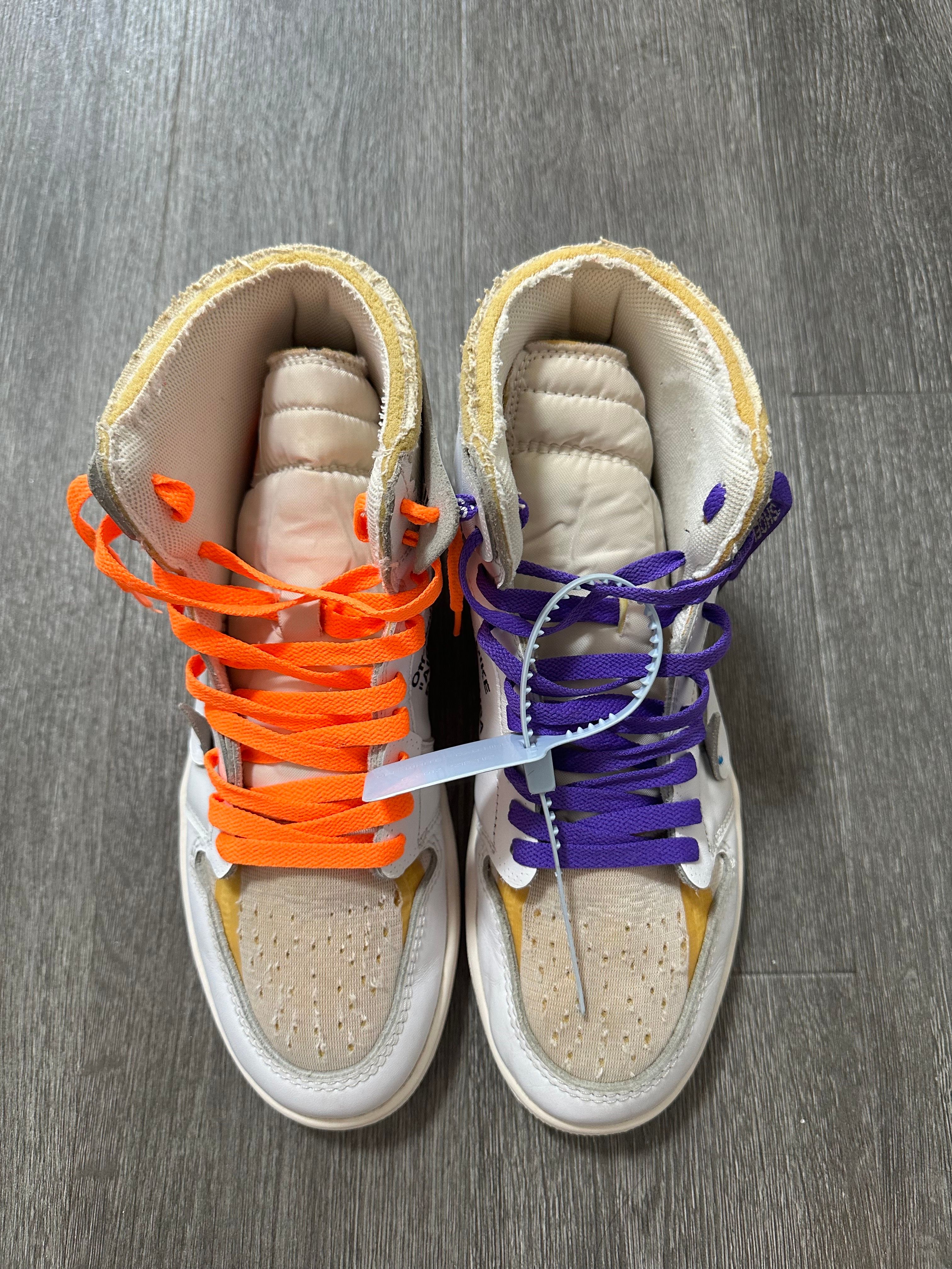 y*様 【中古】OFF WHITE / AIR JORDAN 1 HIGH UN 楽天市場】【中古】ナイキ NIKE × オフホワイト OFF-WHITE EU