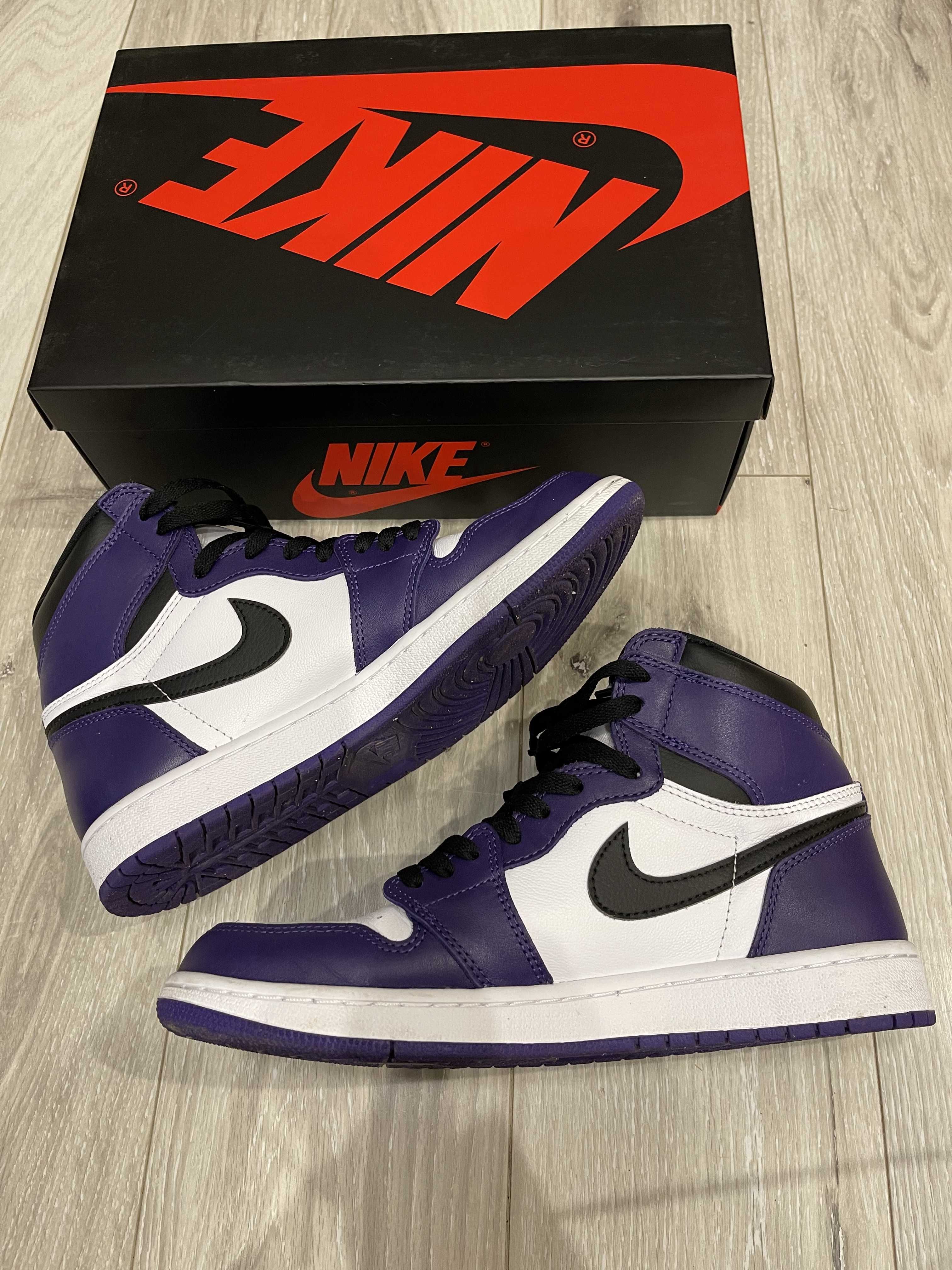 Nike Air Jordan 1 Retro High OG "Court Purple White/Black" (2020)