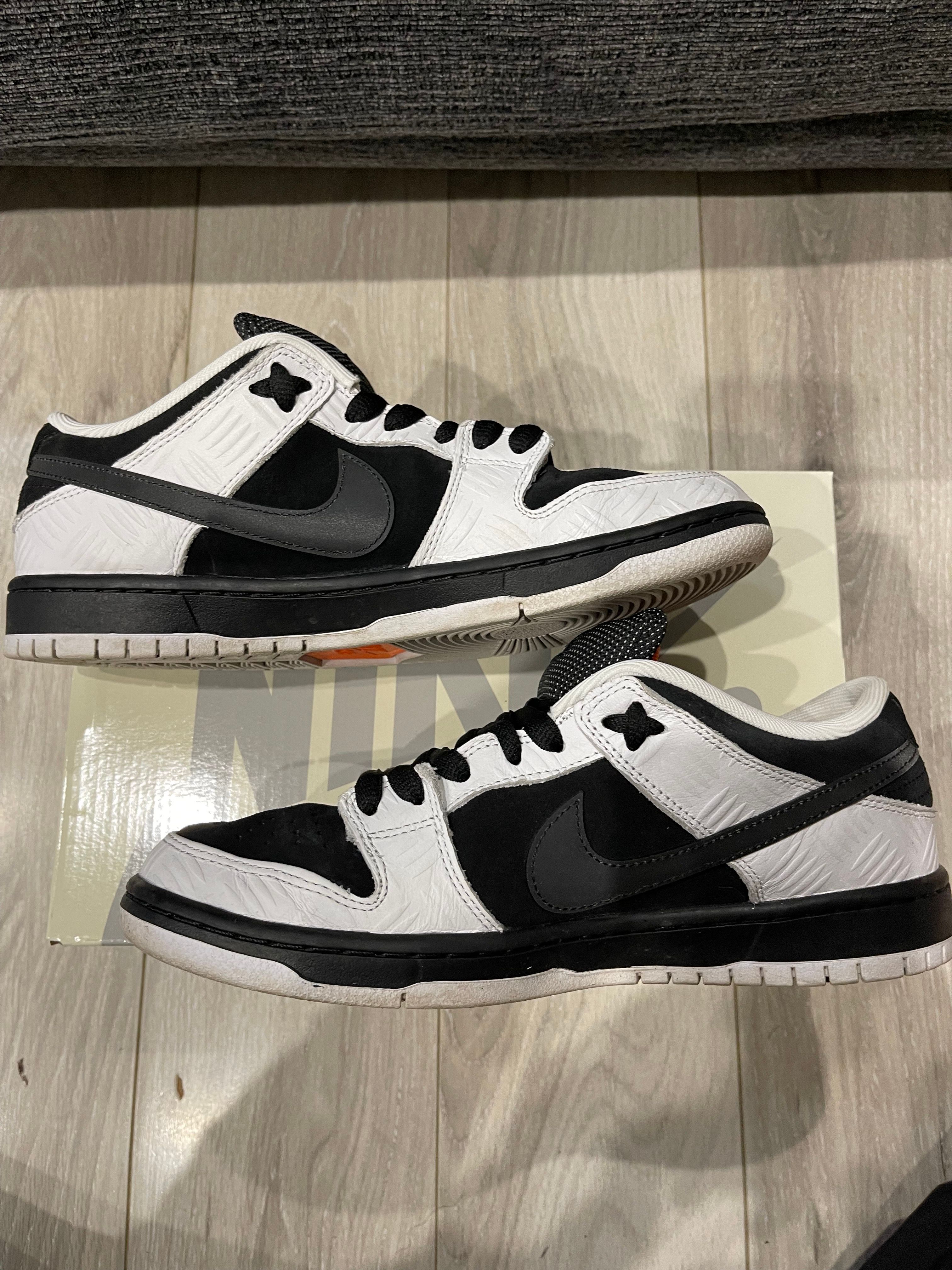 TIGHTBOOTH × Nike SB Dunk Low Pro QS "Black and White"