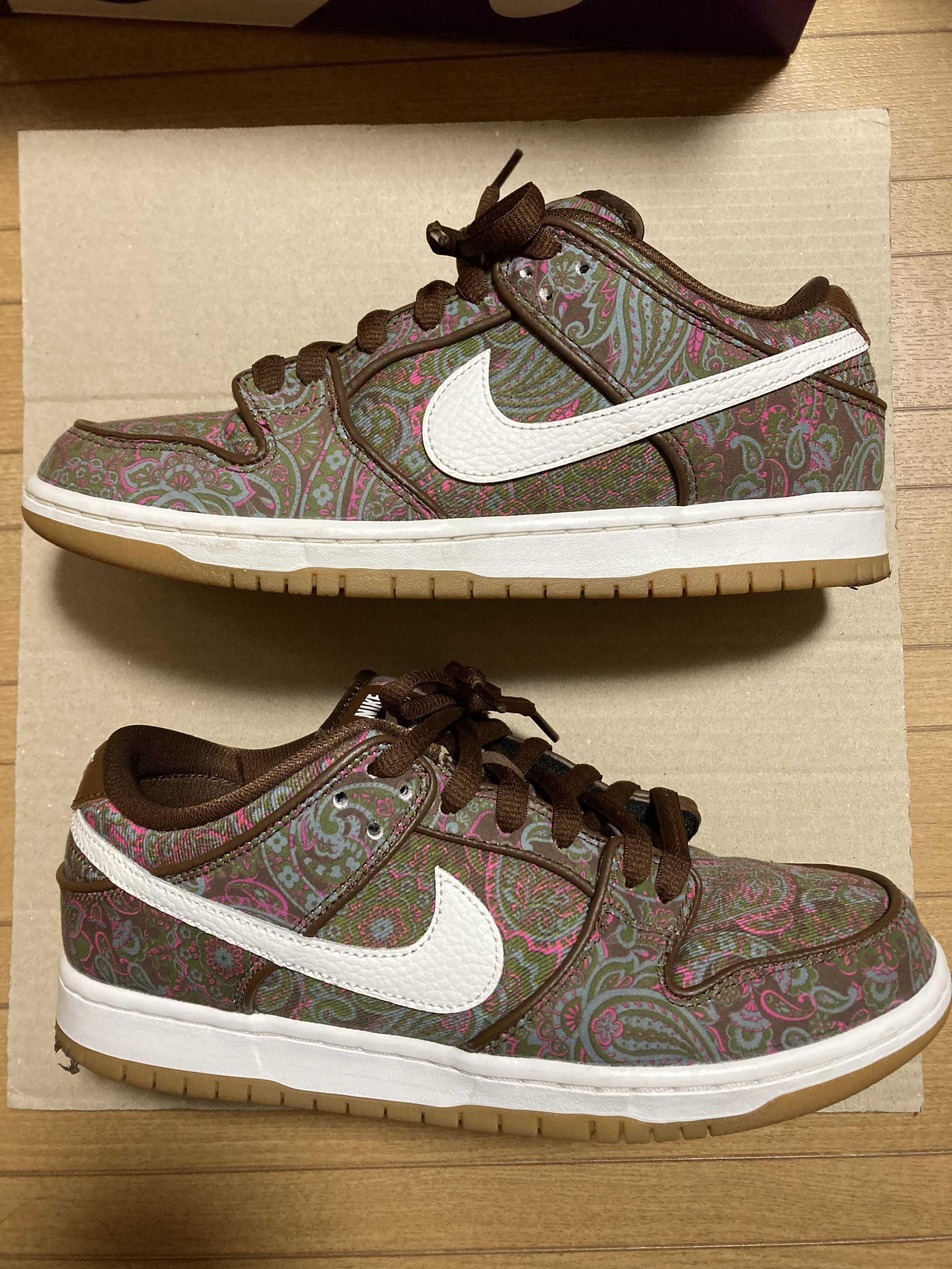 Nike SB Dunk Low PRM "Brown Paisley"