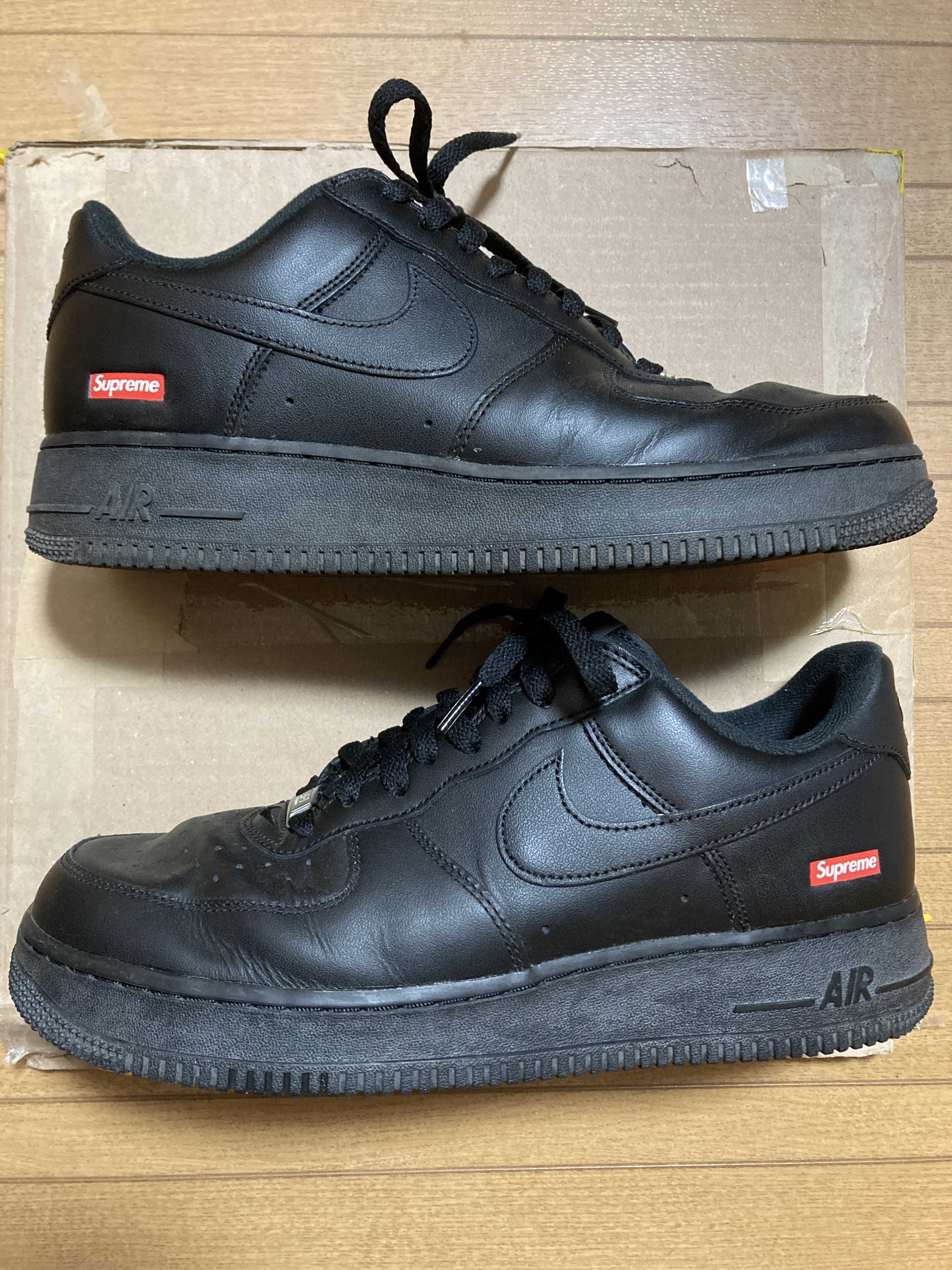 Supreme × Nike Air Force 1 Low "Black"