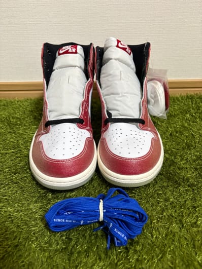 Trophy Room × Nike Air Jordan 1 Retro High "Chicago" (Friends and Family) (Blue Laces)