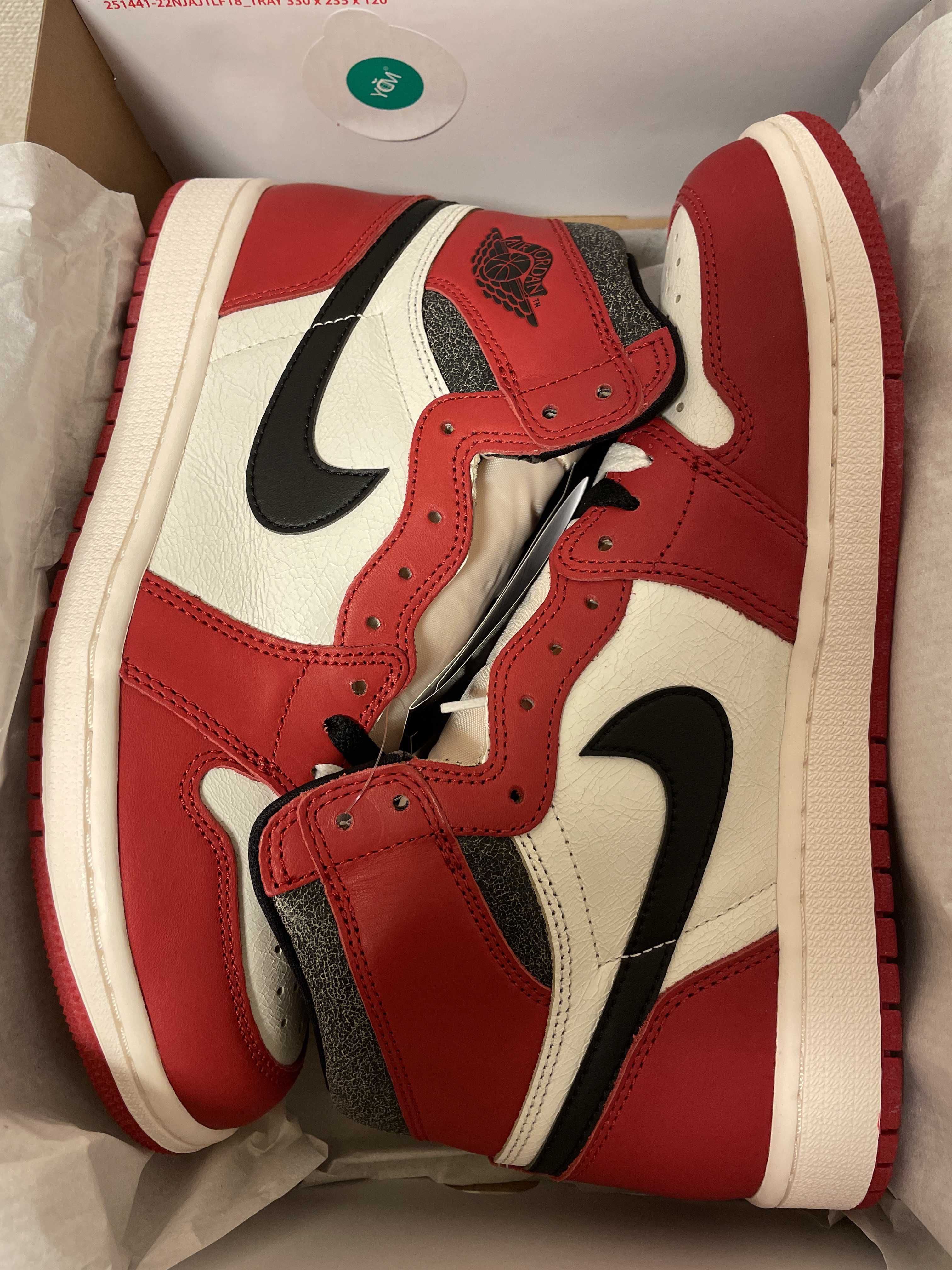 Nike Air Jordan 1 High OG "Lost & Found/Chicago"