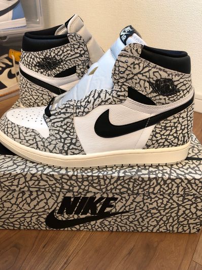 Nike Air Jordan 1 High OG "White Cement/Safari"