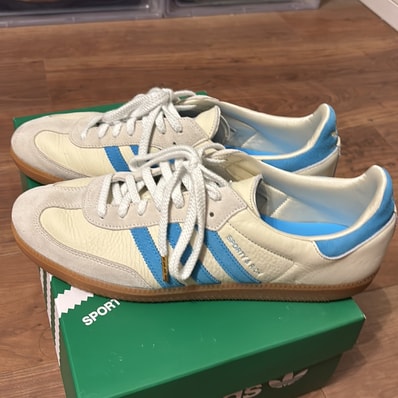 Sporty & Rich × adidas Samba OG "Cream White"
