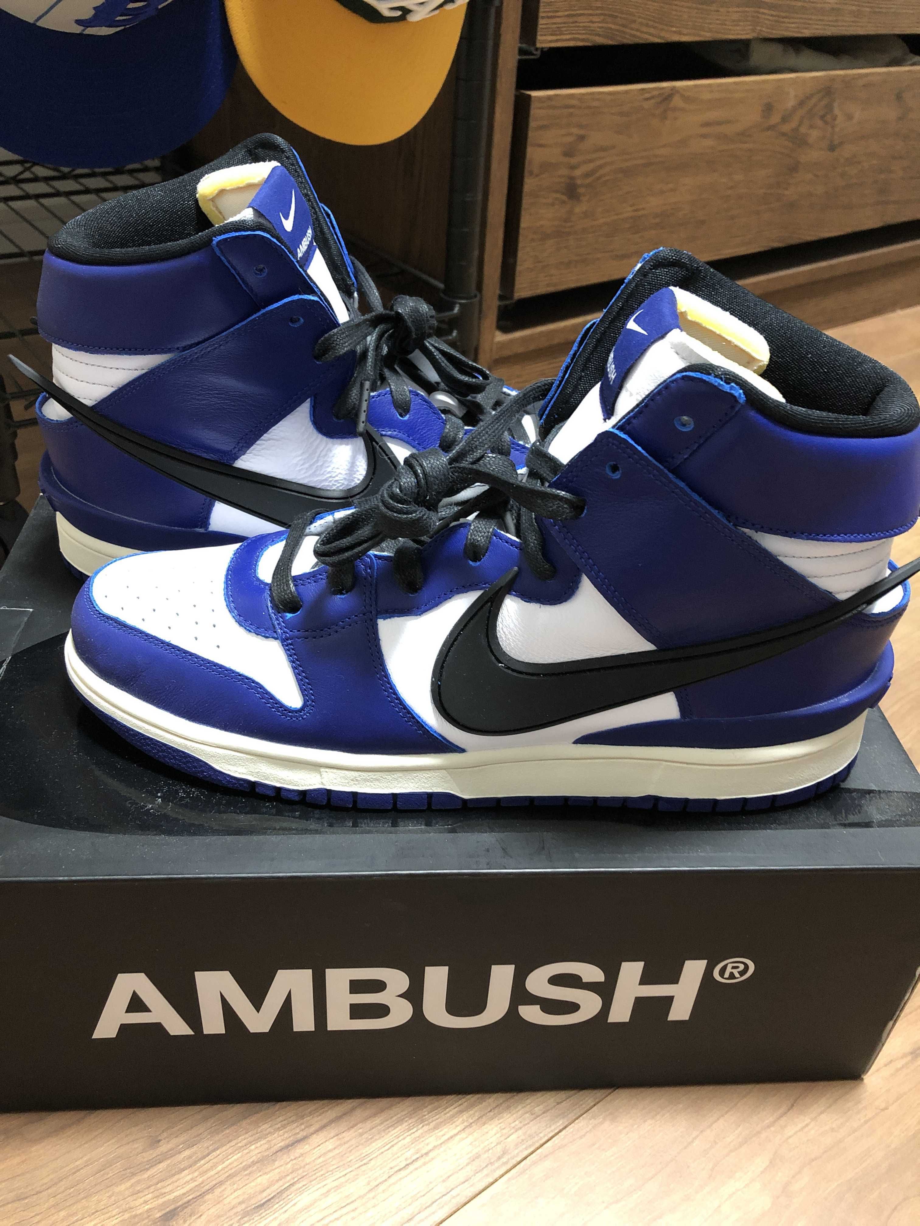 AMBUSH × NIKE DUNK HIGH "DEEP ROYAL"