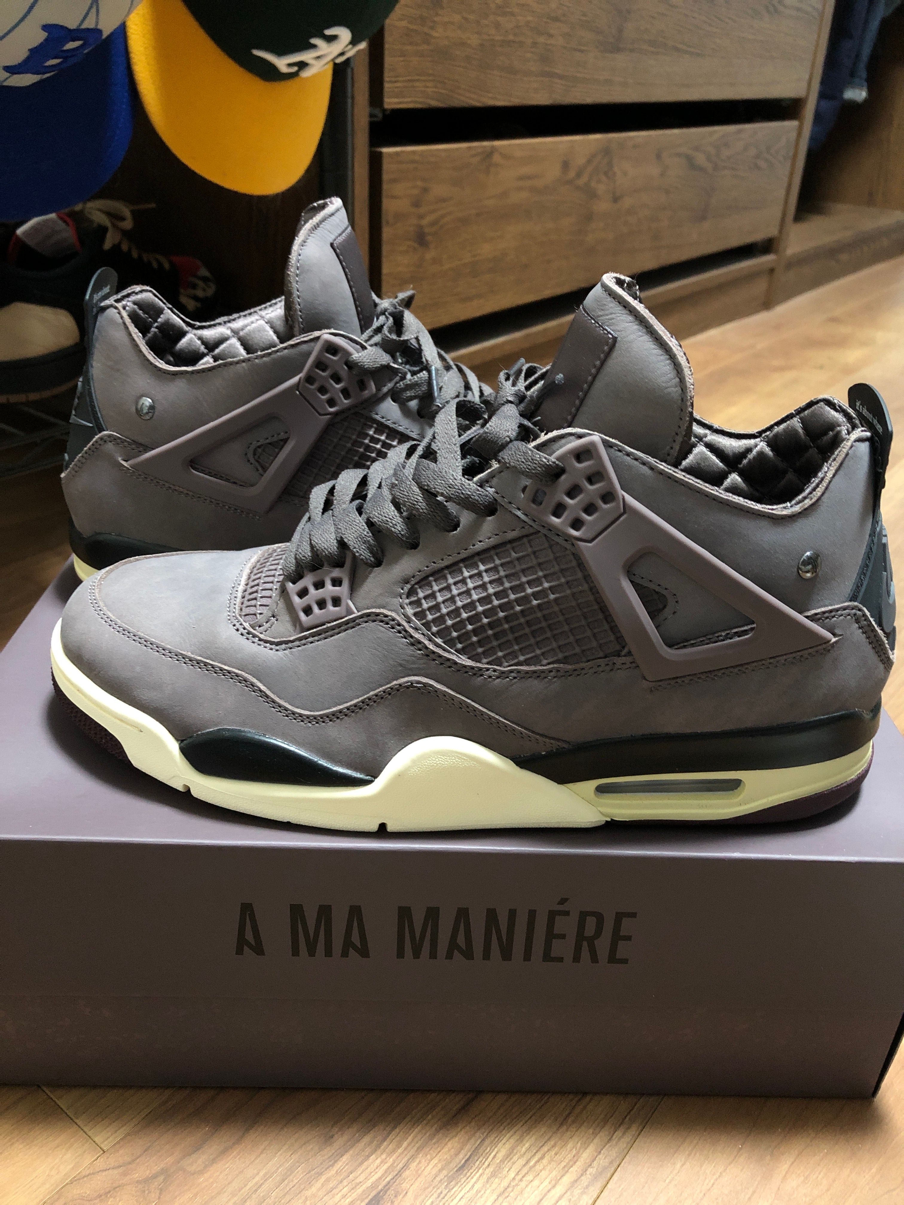 A Ma Maniere × Nike Air Jordan 4 "Violet Ore"