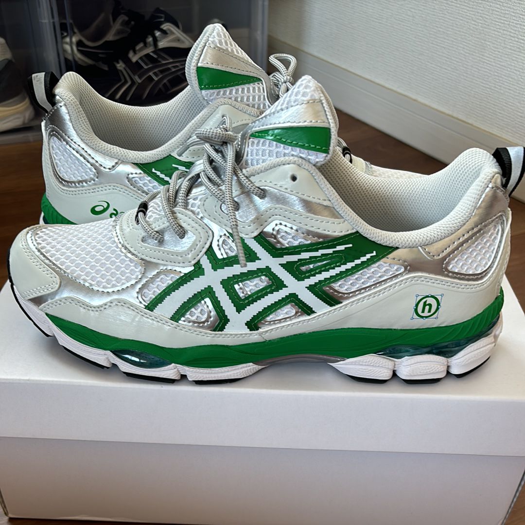 Hidden NY × Asics Gel-NYC "White/Green"
