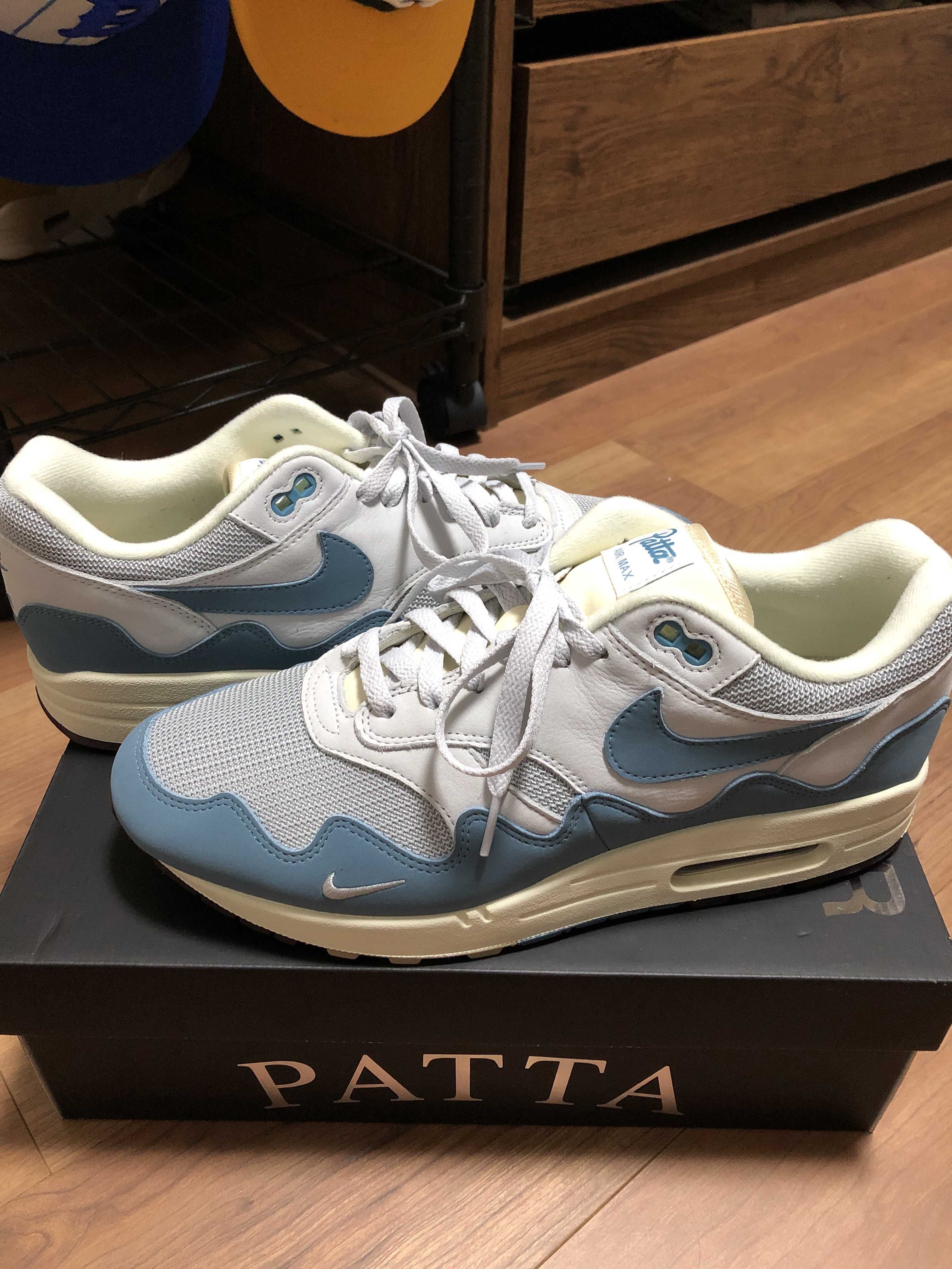 Patta × Nike Air Max 1 "Noise Aqua"