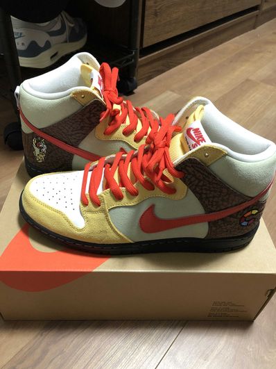 Color Skates x Nike SB Dunk High "Kebab And Destroy"