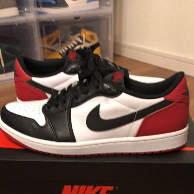 Nike Air Jordan 1 Retro Low OG "Black Toe"