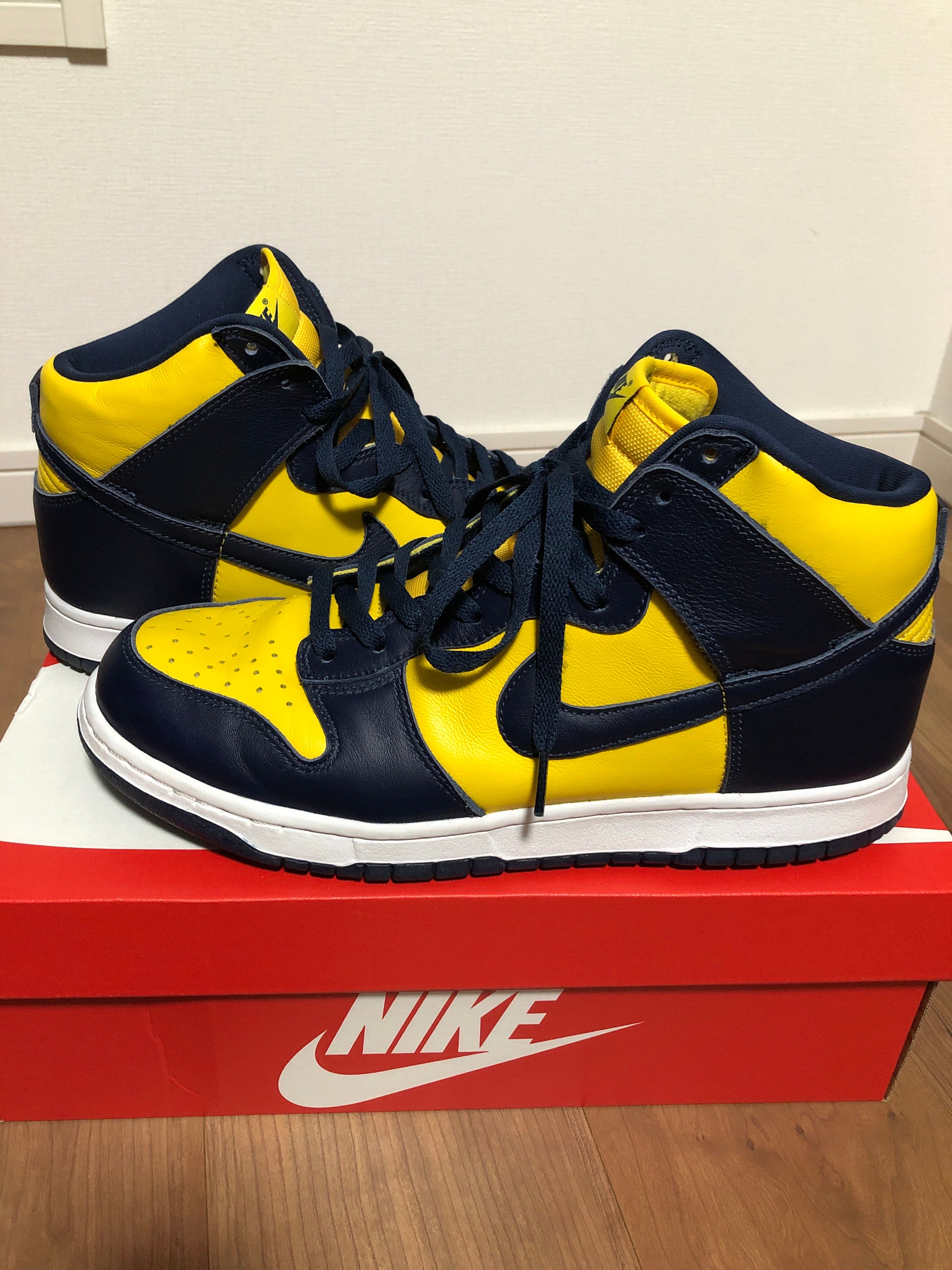 Nike Dunk High "Michigan"
