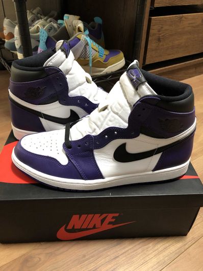 Nike Air Jordan 1 Retro High OG "Court Purple White/Black" (2020)