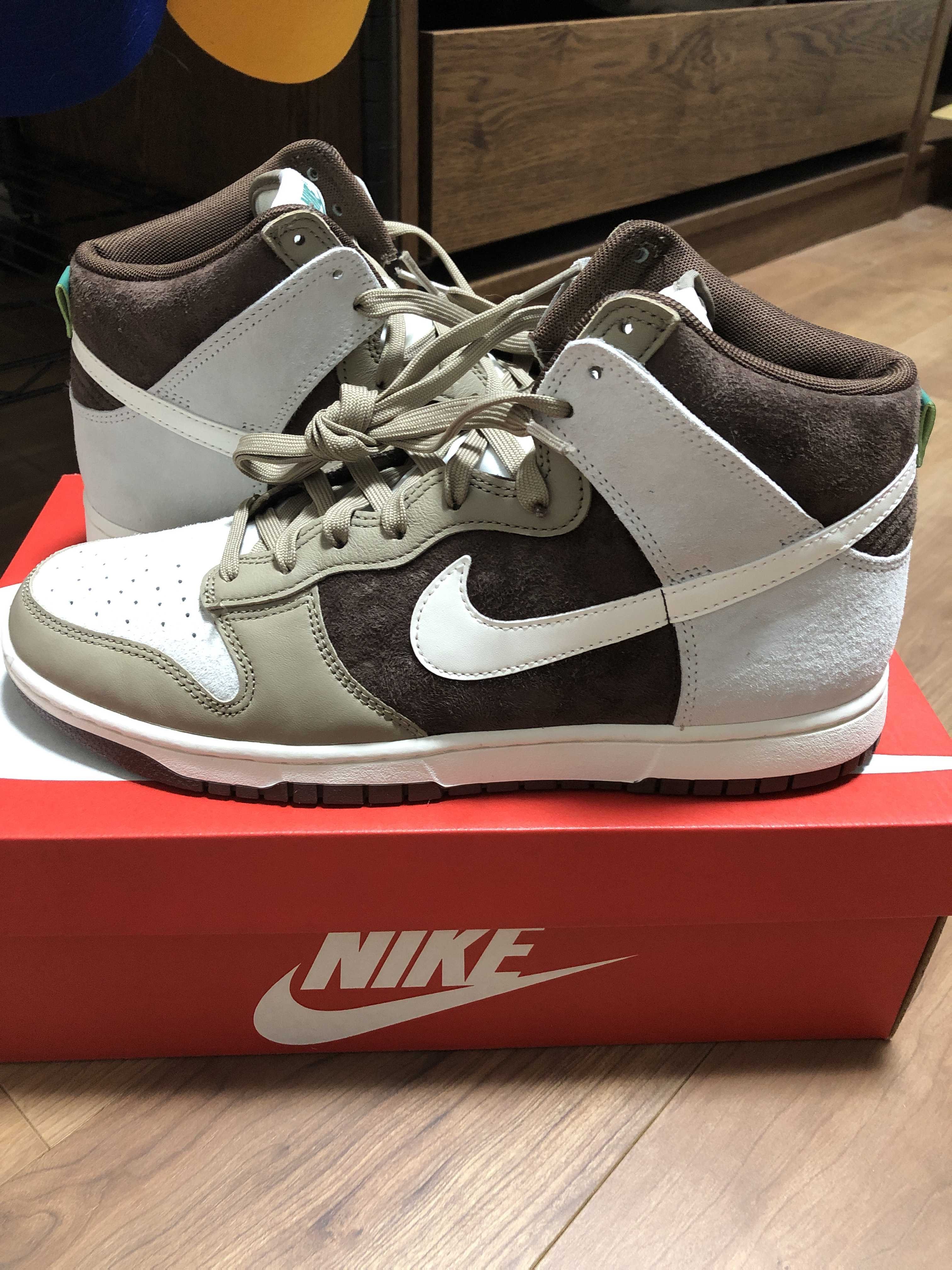 Nike Dunk High PRM "Light Chocolate"