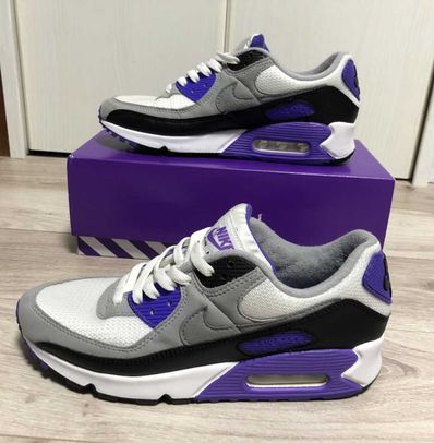 NIKE AIR MAX 90 "HYPER GRAPE/PARTICLE GREY"