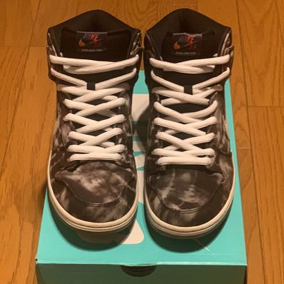 Nike SB Dunk High "Tie Dye Black"