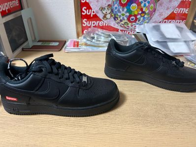 Supreme × Nike Air Force 1 Low "Black"