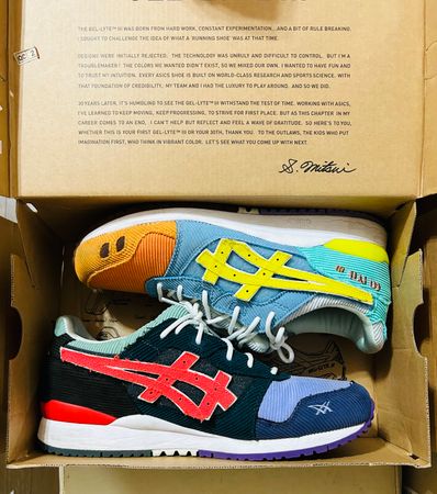 Sean Wotherspoon × atmos × Asics Gel-Lyte 3 OG "Multi"