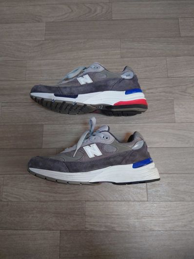 New Balance 992 "GRAY/BLUE/RED"