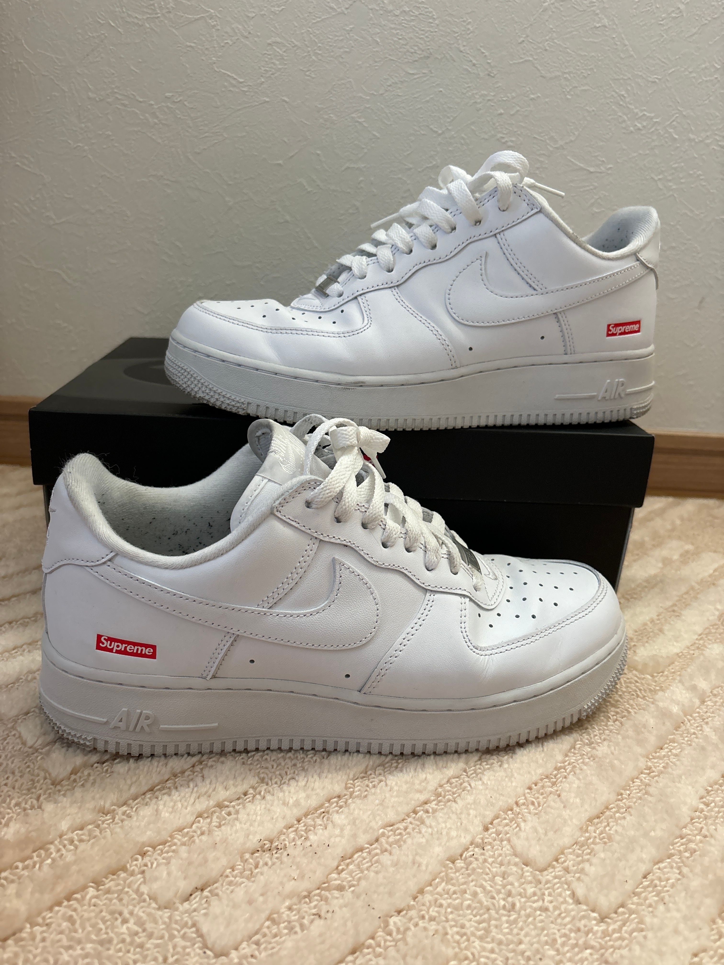 Supreme × Nike Air Force 1 Low "White"