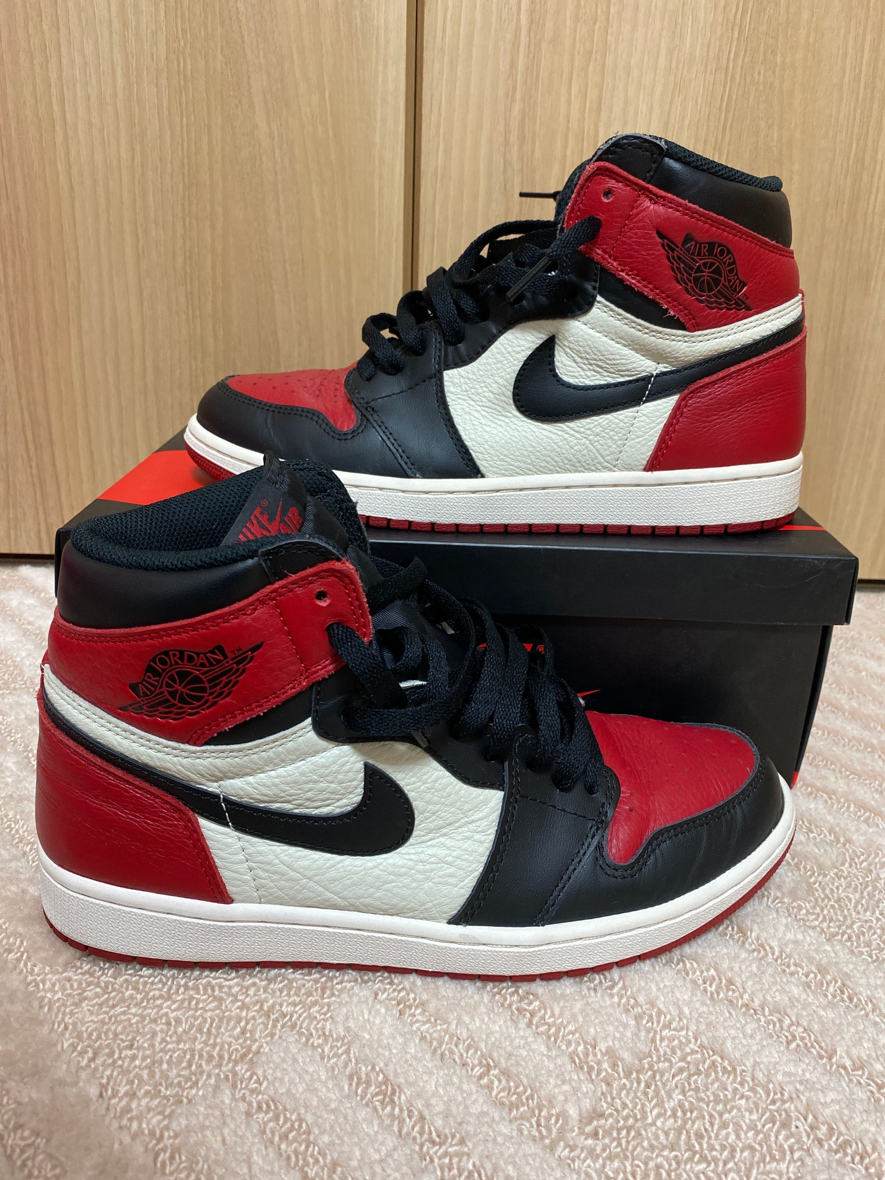 Nike Air Jordan 1 Retro High OG "Bred Toe"