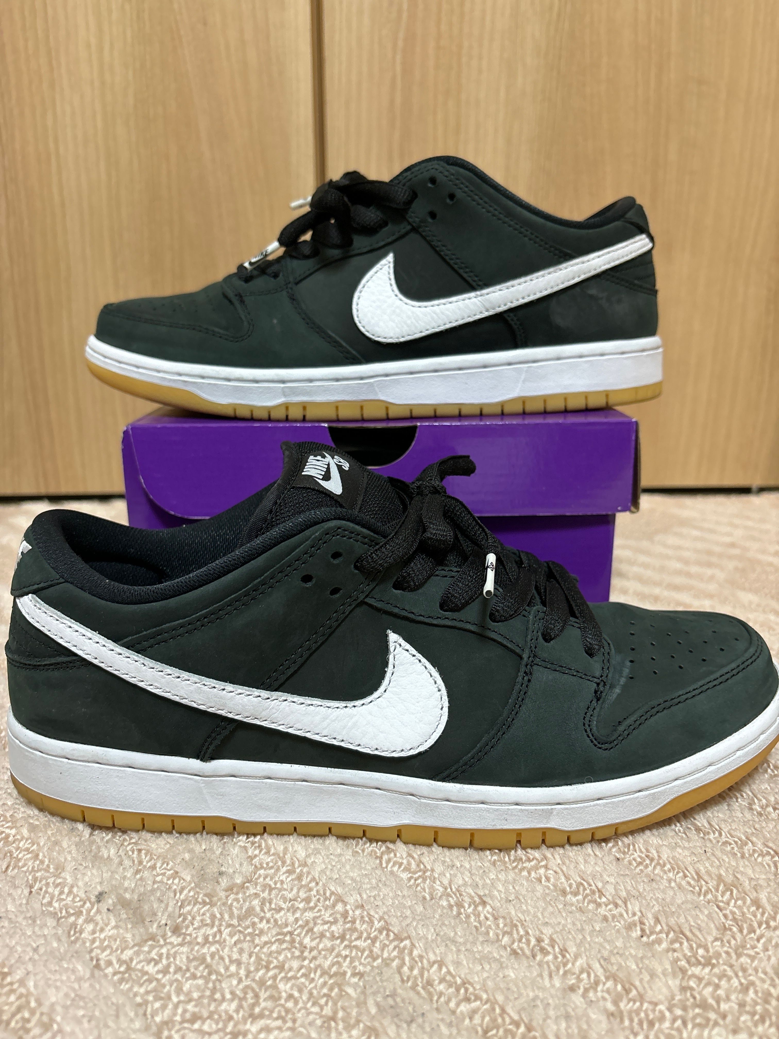 Nike SB Dunk Low Pro "Black/WhiteBlack-Gum Light Brown"