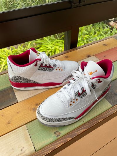 Nike Air Jordan 3 "Cardinal Red"