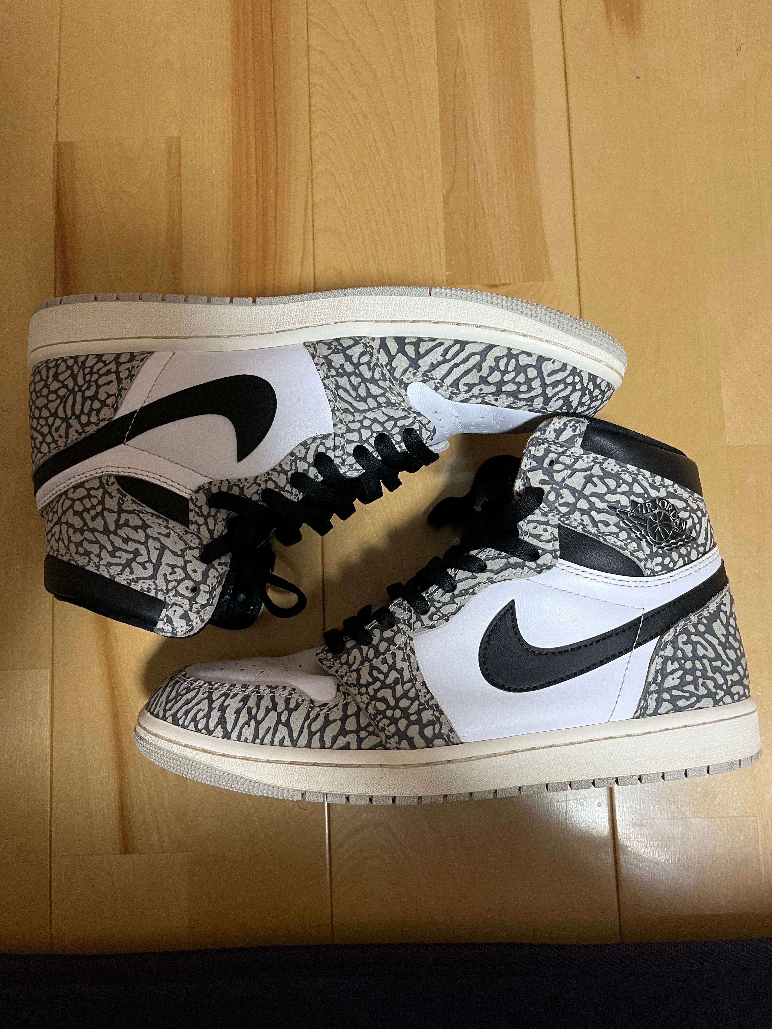 Nike Air Jordan 1 High OG "White Cement/Safari"