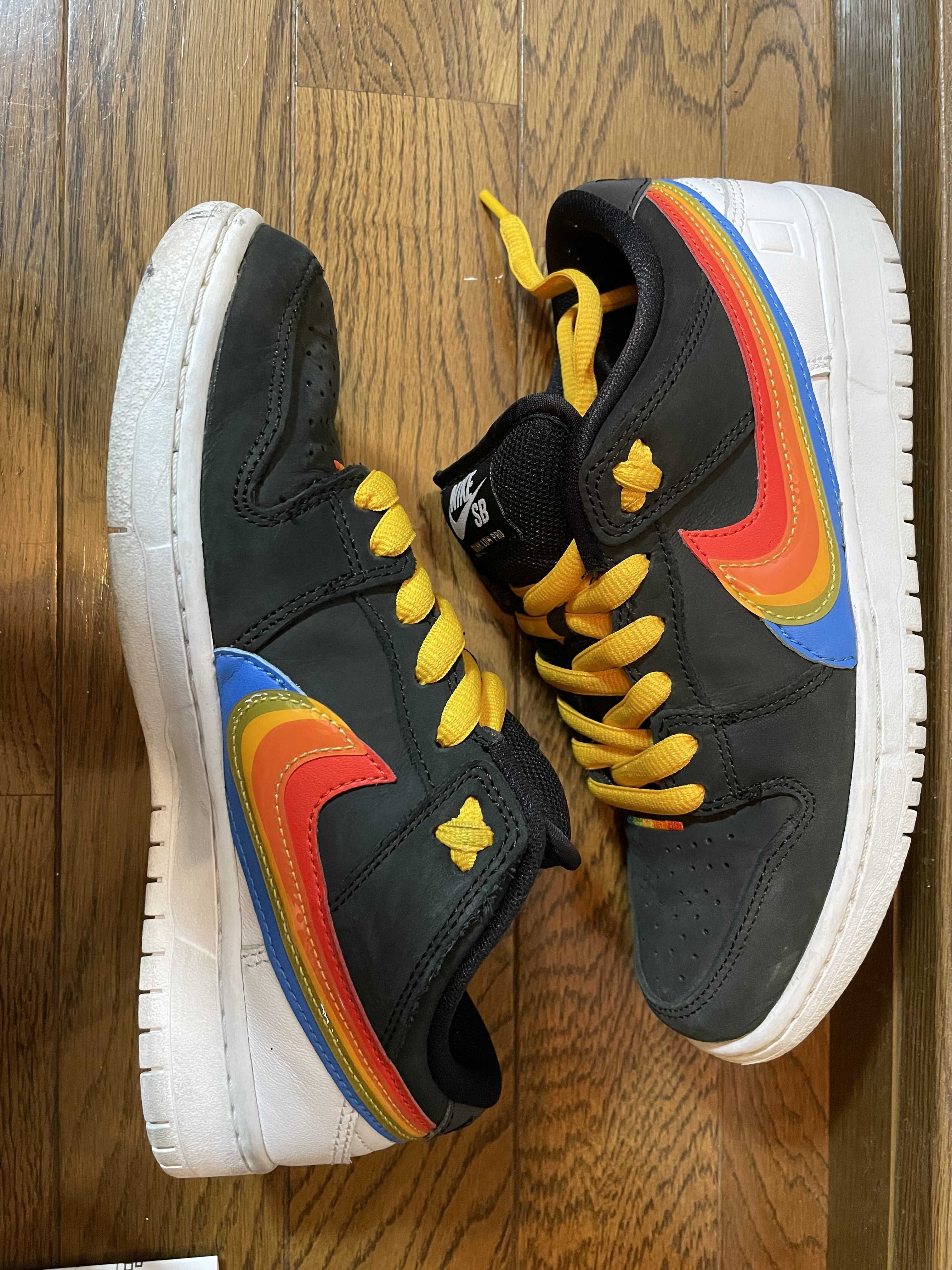 Polaroid × Nike SB Dunk Low Pro QS "Black/White"