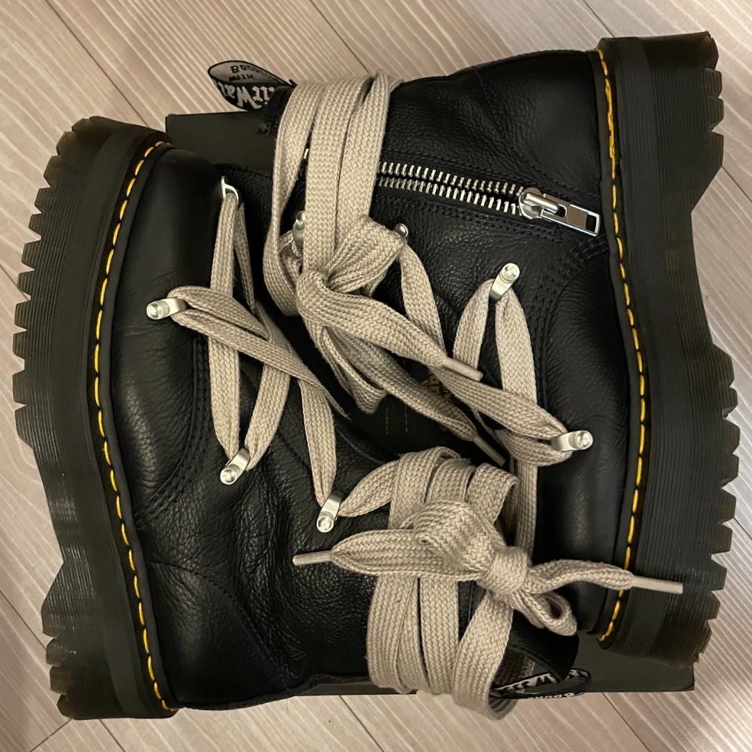 Rick Owens × Dr.Martens 1460 Quad Pent 8 Hole Boots "Black"