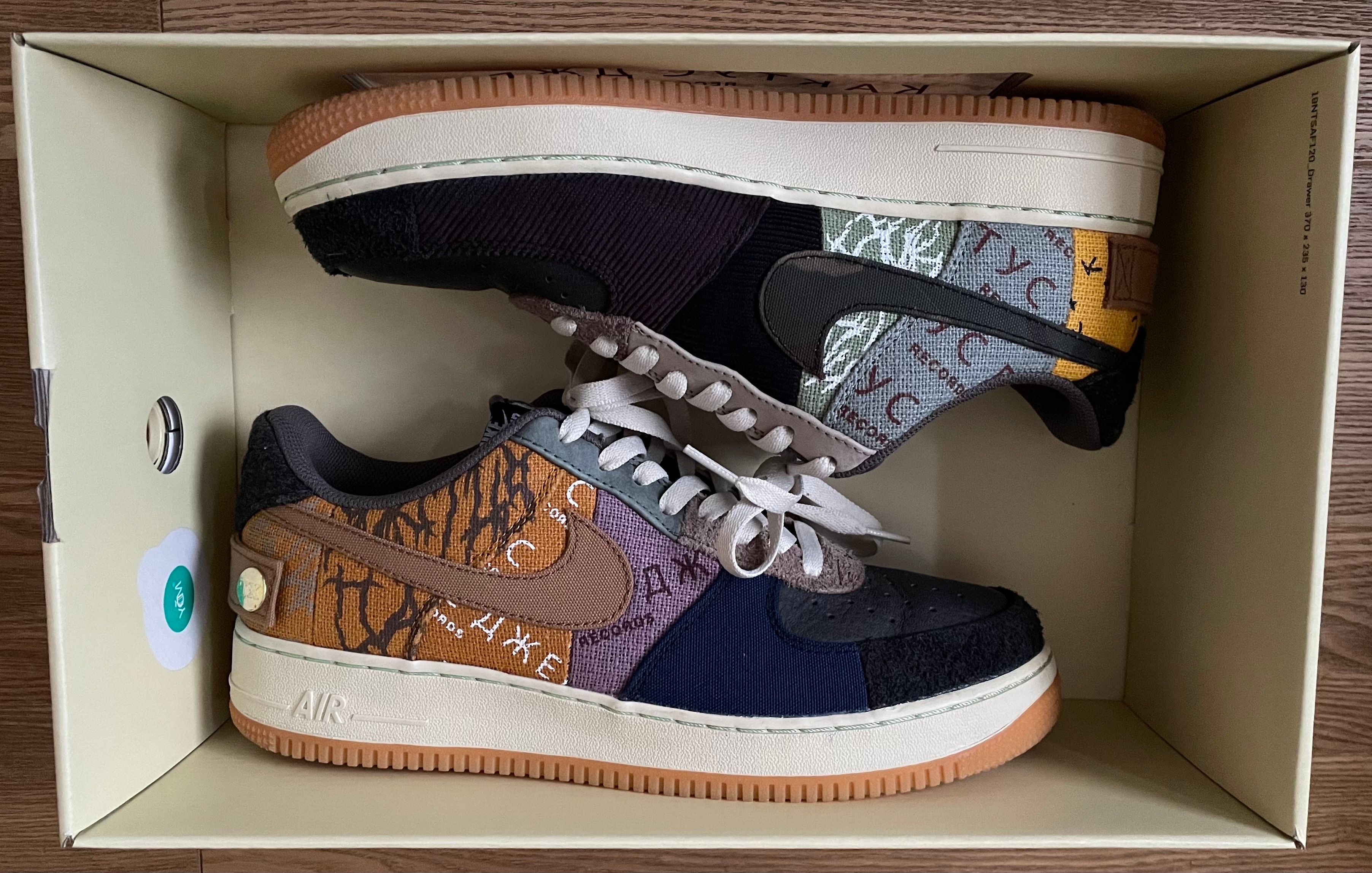 Travis Scott × Nike Air Force 1 Low Cactus Jack "Multi Color"