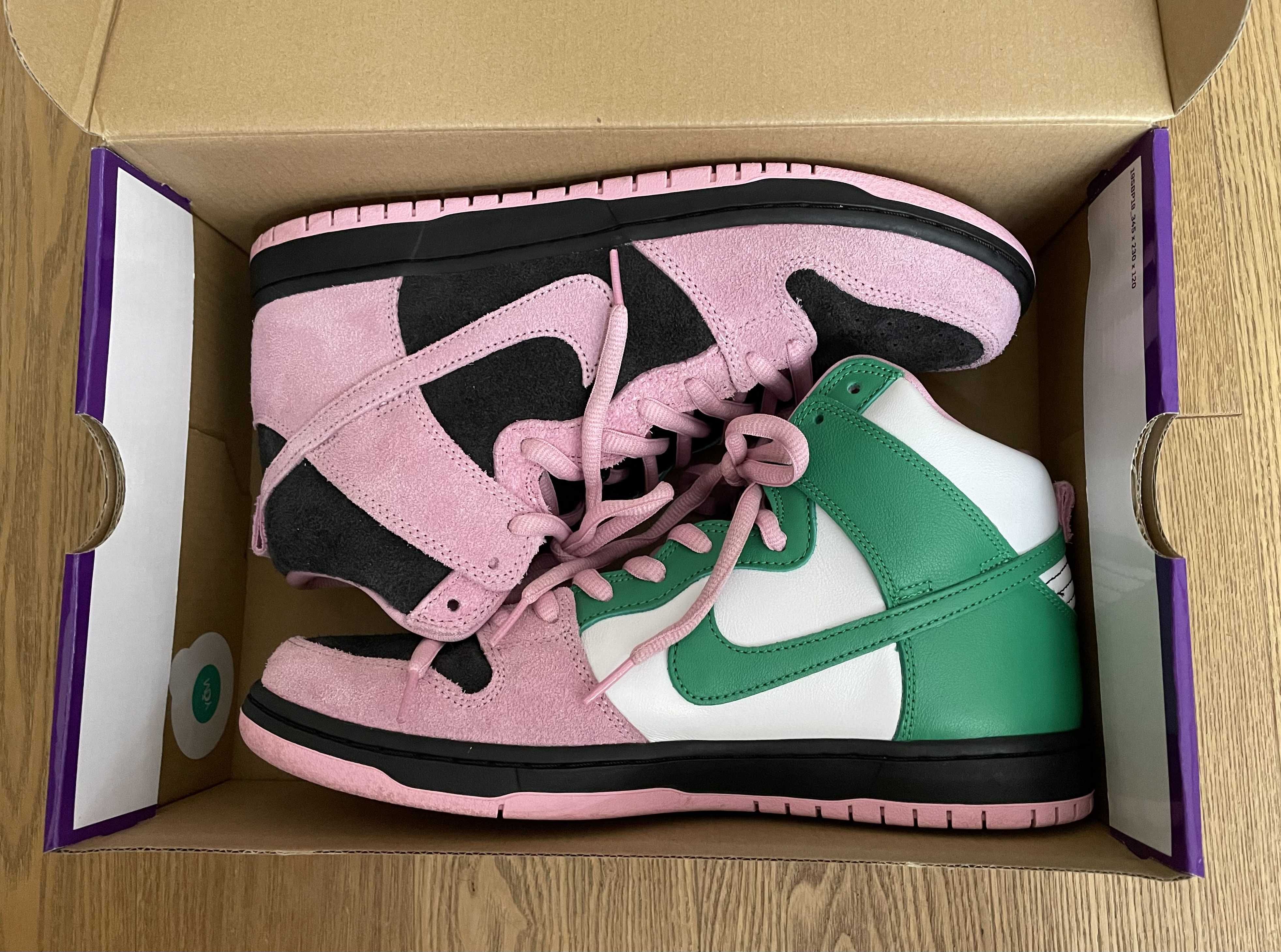 Nike SB Dunk High Pro PRM "Invert Celtics"