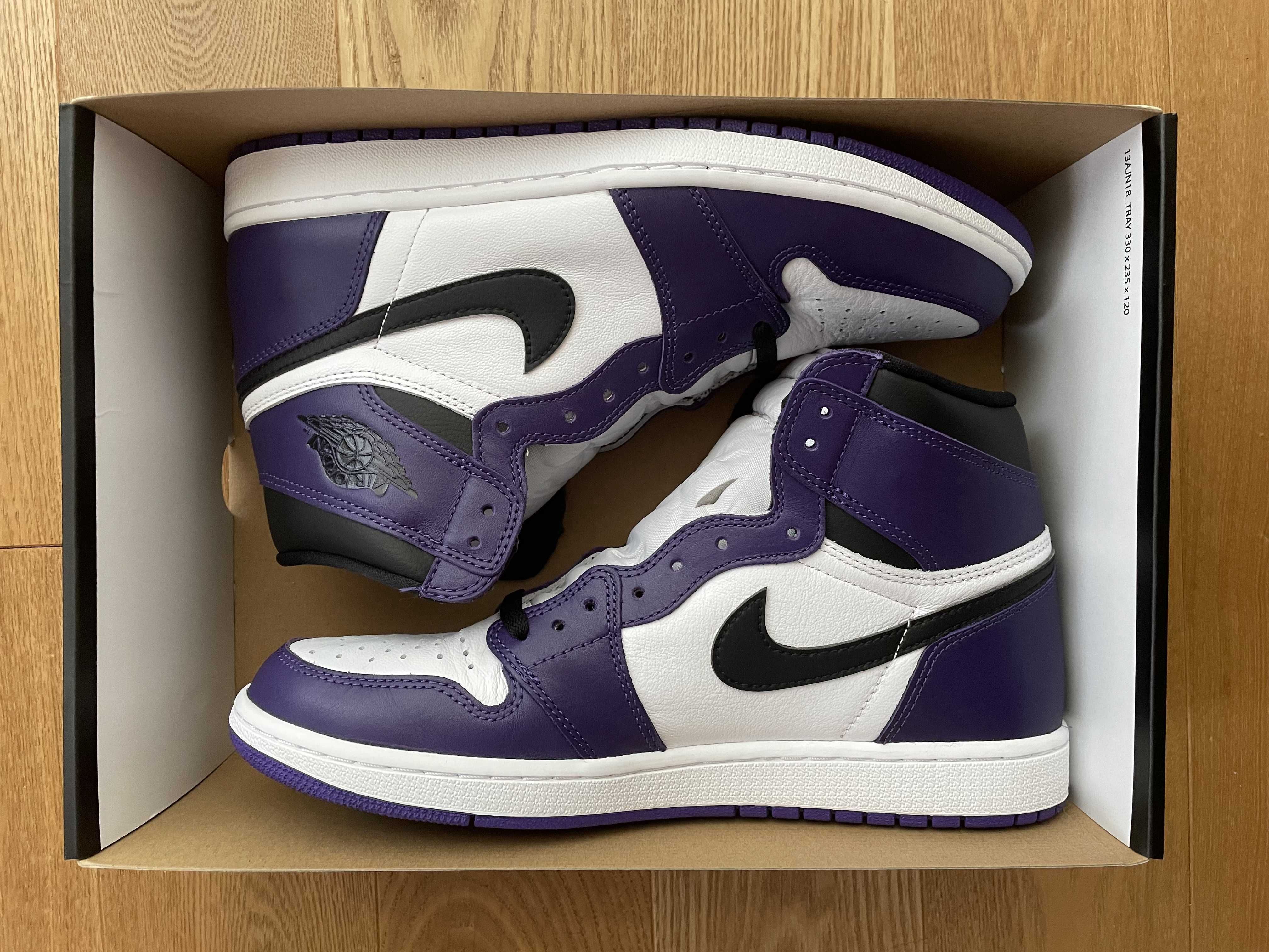Nike Air Jordan 1 Retro High OG "Court Purple White/Black" (2020)   