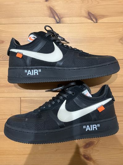 Off-White × Nike Air Force 1 Low "Black"