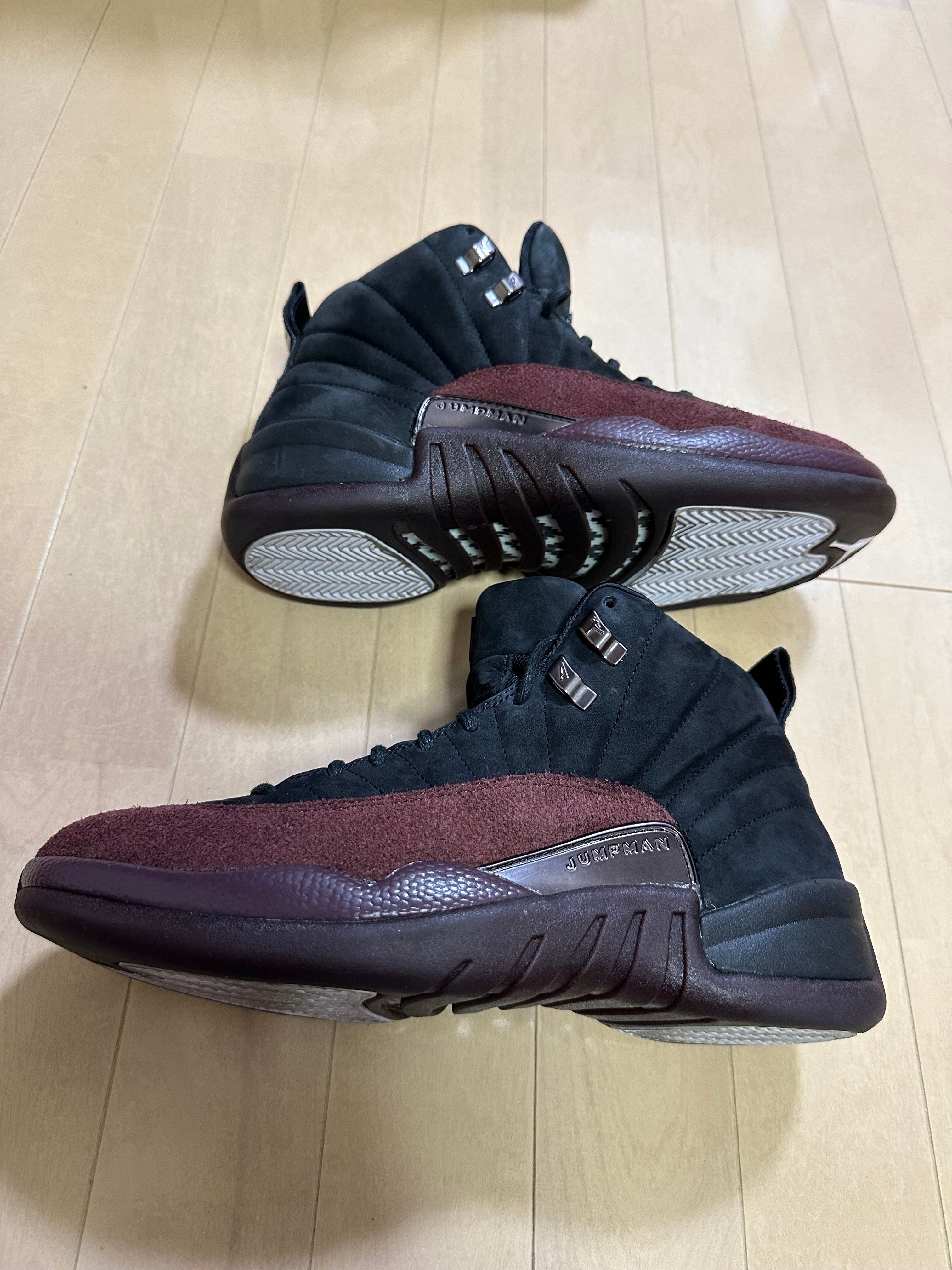 A Ma Maniere × Nike Women's Air Jordan 12 "Black and Burgundy Crush"