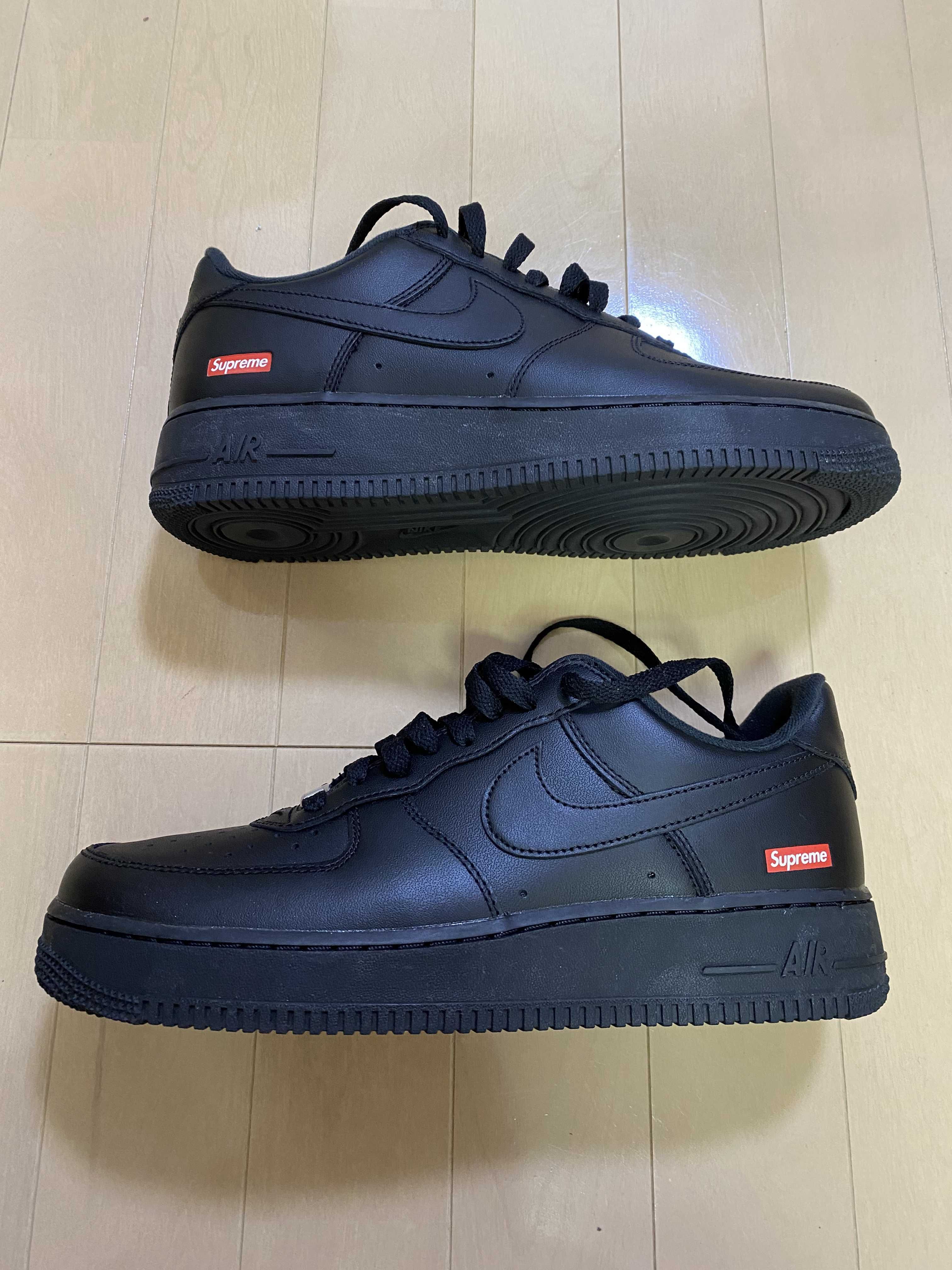 Supreme × Nike Air Force 1 Low "Black"