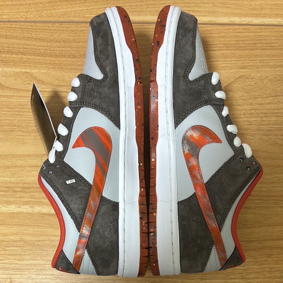 Crushed Skate Shop × Nike SB Dunk Low QS "Olive Grey/Mantra Orange"